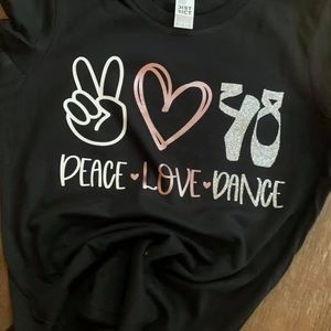 Handmade dance shirt